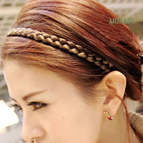 Băng Đô Dạng Xoắn Co Giãn Phong Cách Bohemian Cổ Điển Cho Nữ