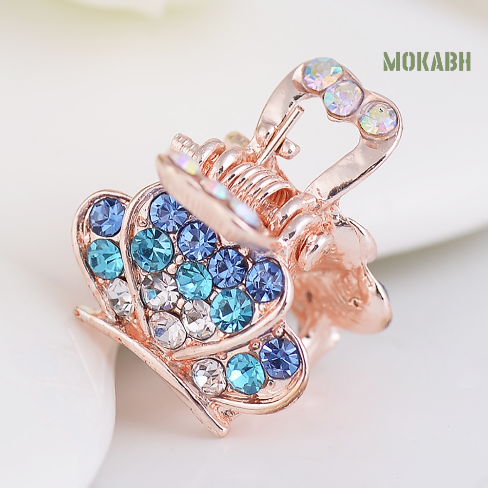 Kẹp Tóc Hình Bướm Đính Đá Thời Trang Cho Nữ