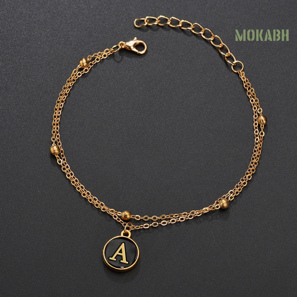 Vòng Tay Mặt Chữ Đơn Giản Có Thể Điều Chỉnh Kích Thước