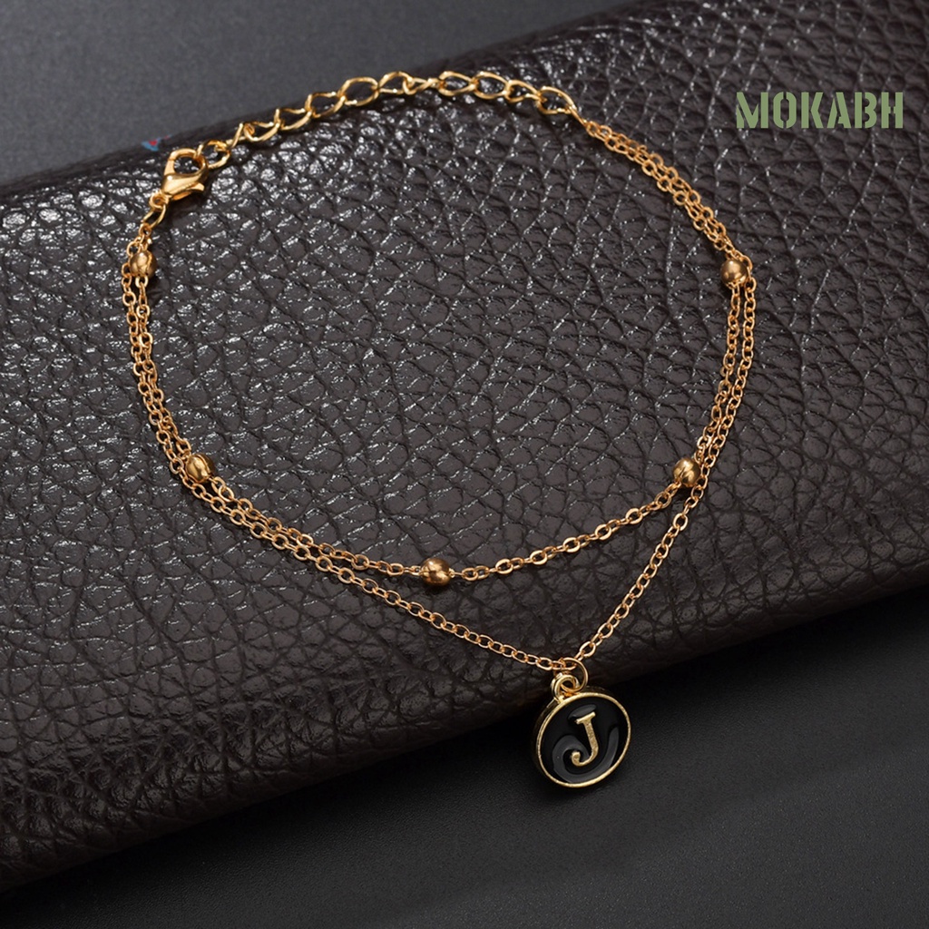 Vòng Tay Mặt Chữ Đơn Giản Có Thể Điều Chỉnh Kích Thước