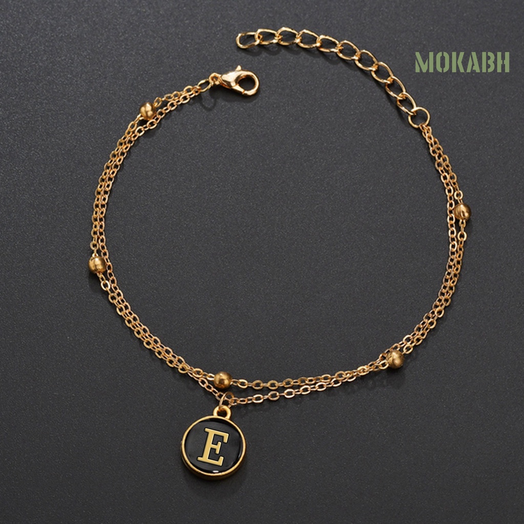 Vòng Tay Mặt Chữ Đơn Giản Có Thể Điều Chỉnh Kích Thước