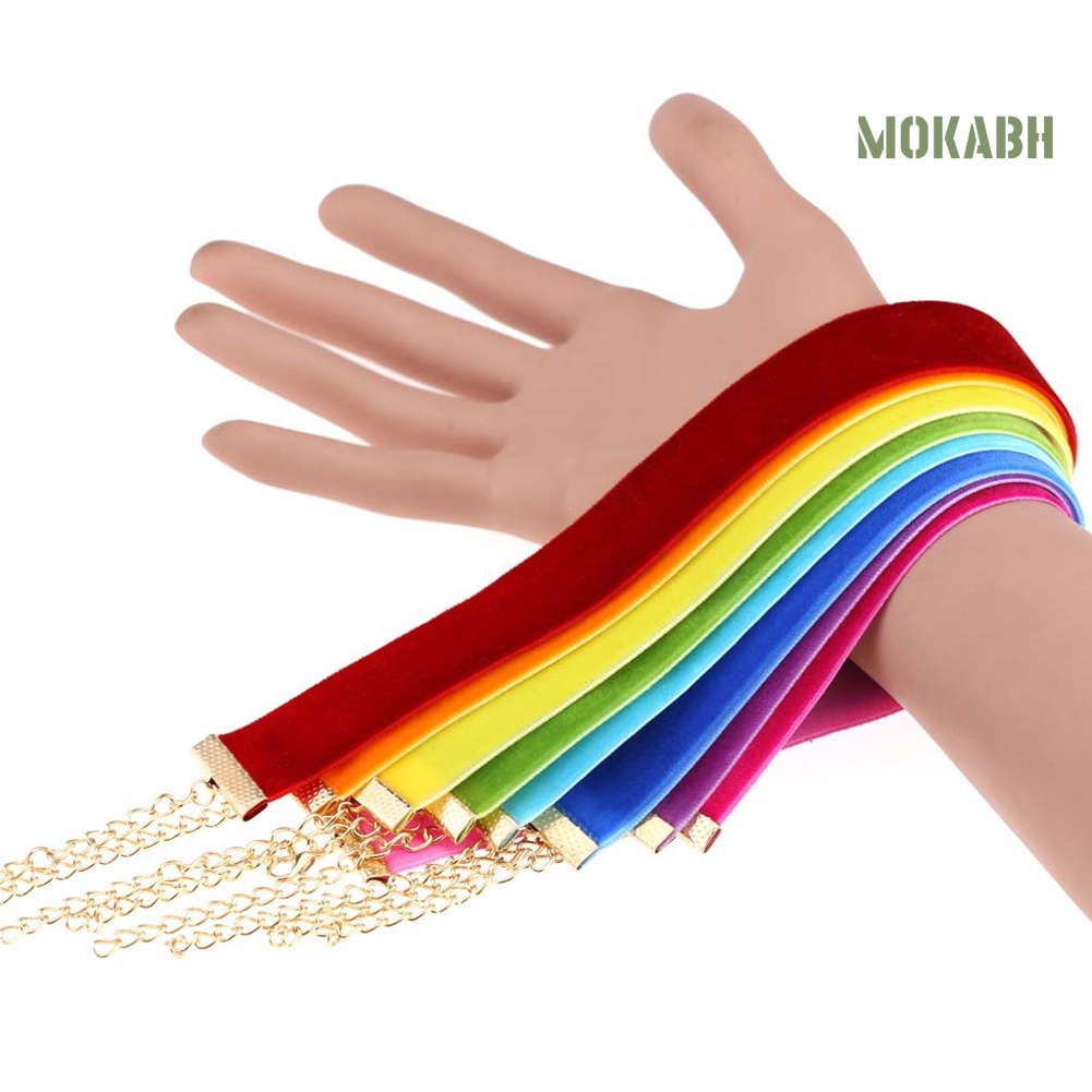 Vòng Cổ Choker Nhung Bản Rộng Mềm Mại Thời Trang Cho Nữ