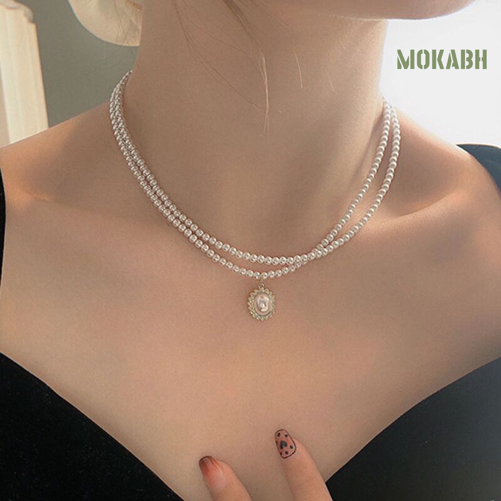 Vòng Cổ Choker Nhiều Lớp Phong Cách Retro Thời Trang