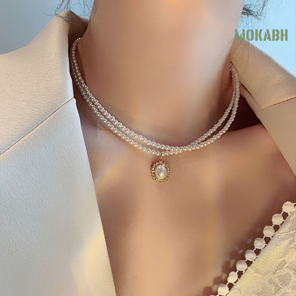 Vòng Cổ Choker Nhiều Lớp Phong Cách Retro Thời Trang