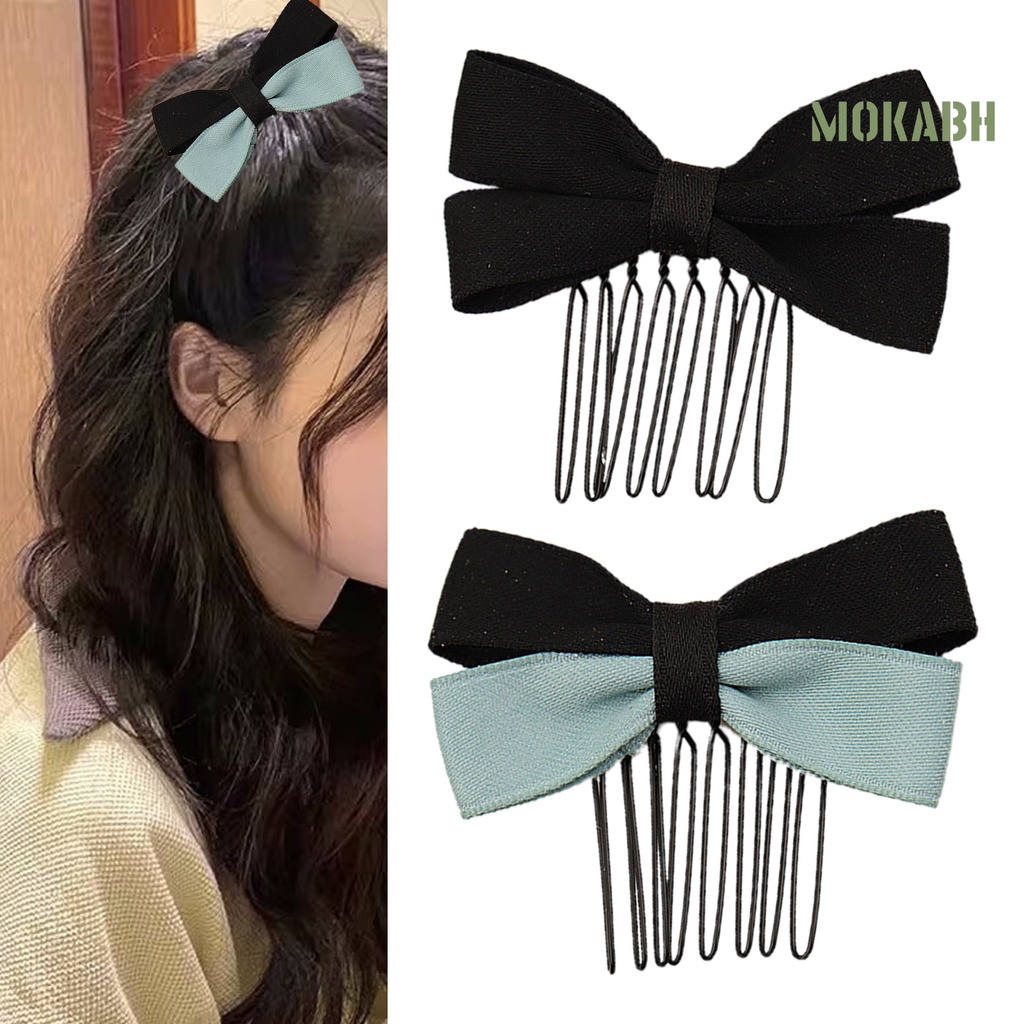 Lược Cài Tóc Răng Dài Bằng Vải Thiết Kế Ngọt Ngào Cho Nữ