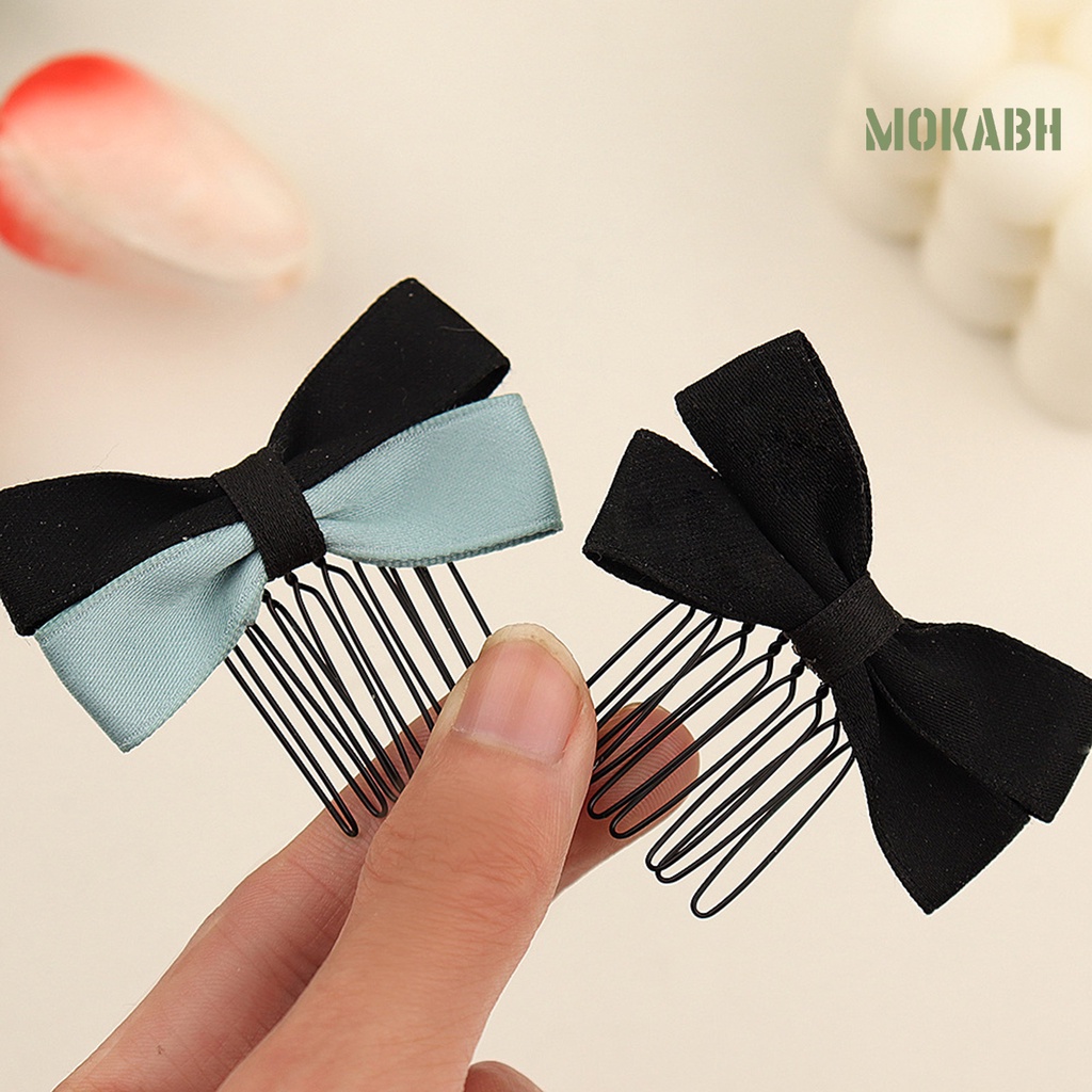 Lược Cài Tóc Răng Dài Bằng Vải Thiết Kế Ngọt Ngào Cho Nữ