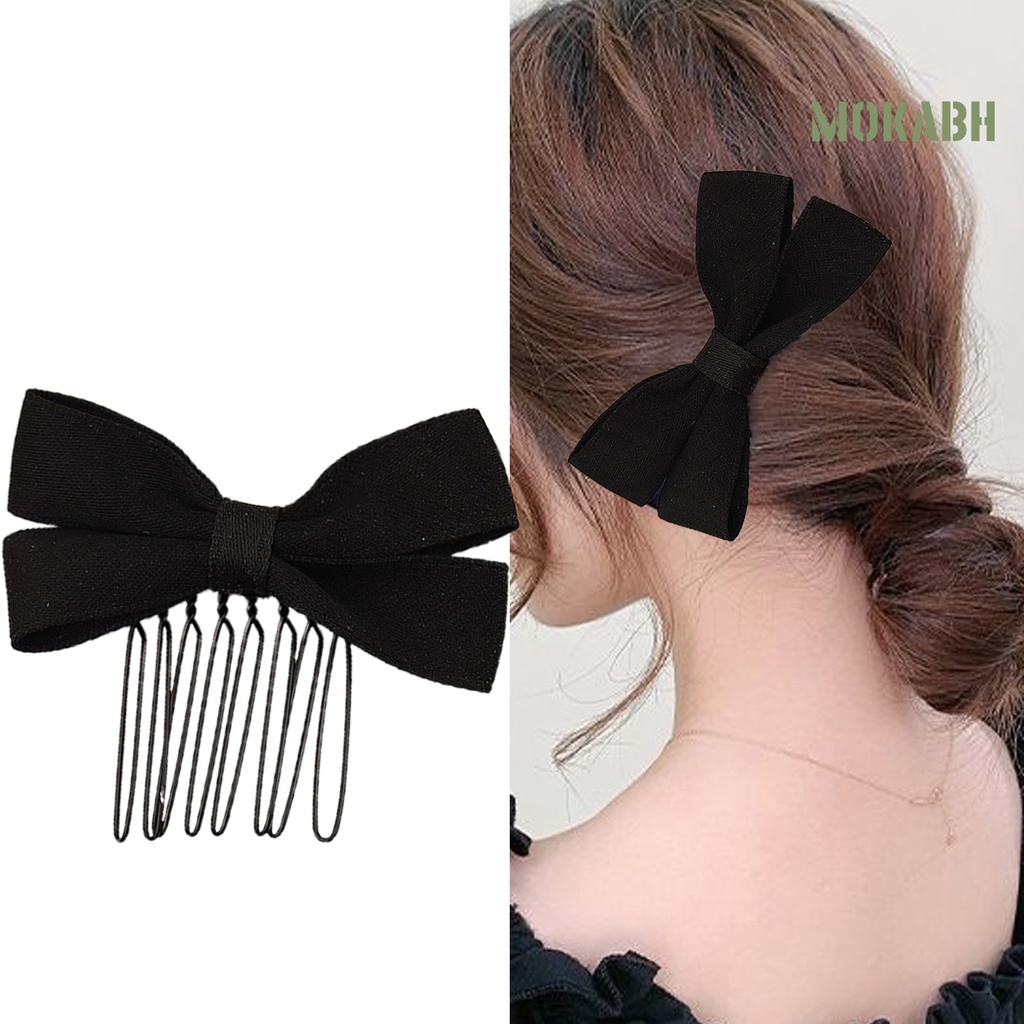 Lược Cài Tóc Răng Dài Bằng Vải Thiết Kế Ngọt Ngào Cho Nữ