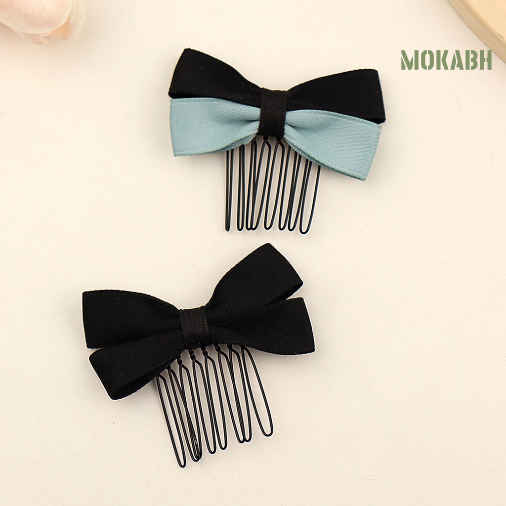 Lược Cài Tóc Răng Dài Bằng Vải Thiết Kế Ngọt Ngào Cho Nữ