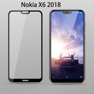 Kính cường lực full màn nokia 6.1 plus / nokia x6