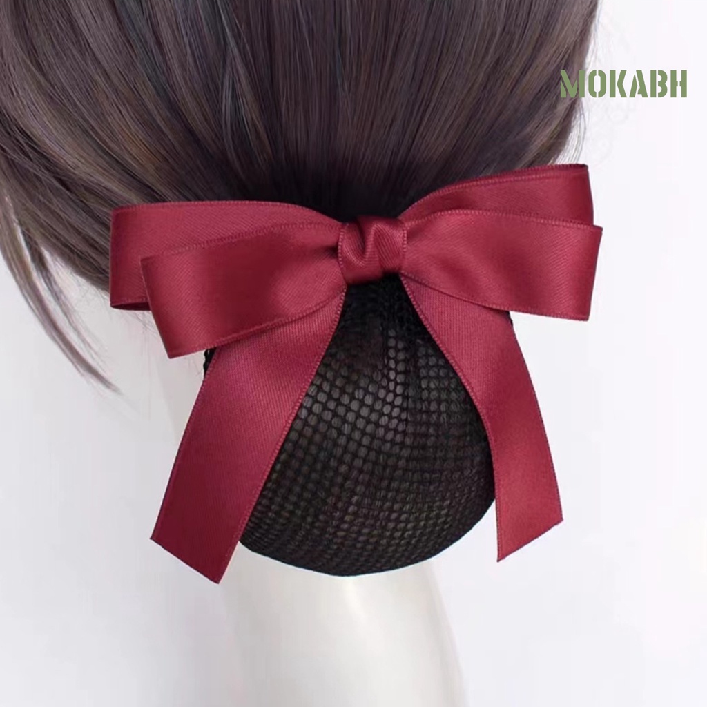 Lưới Thắt Nơ Cài Tóc Chống Rơi Có Thể Giặt Sạch Dành Cho Bạn Nữ Y Tá