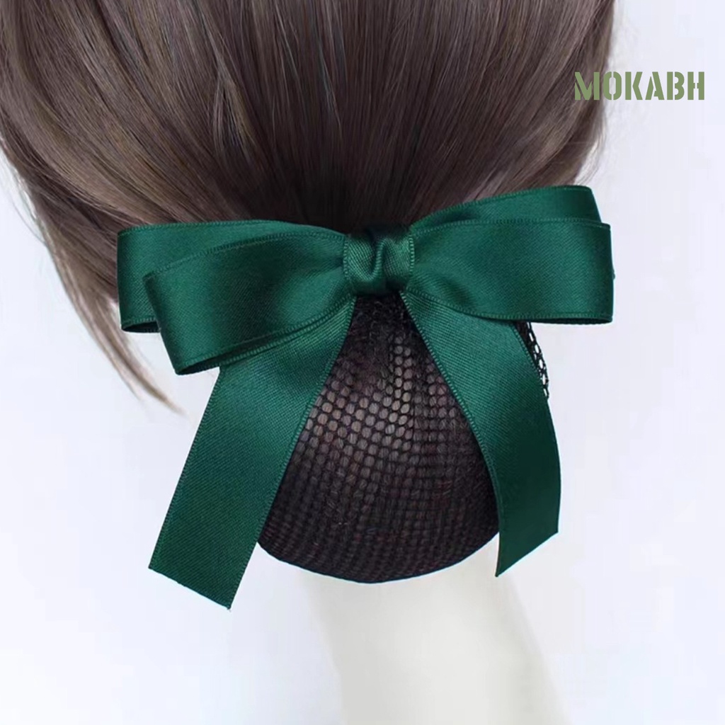 Lưới Thắt Nơ Cài Tóc Chống Rơi Có Thể Giặt Sạch Dành Cho Bạn Nữ Y Tá