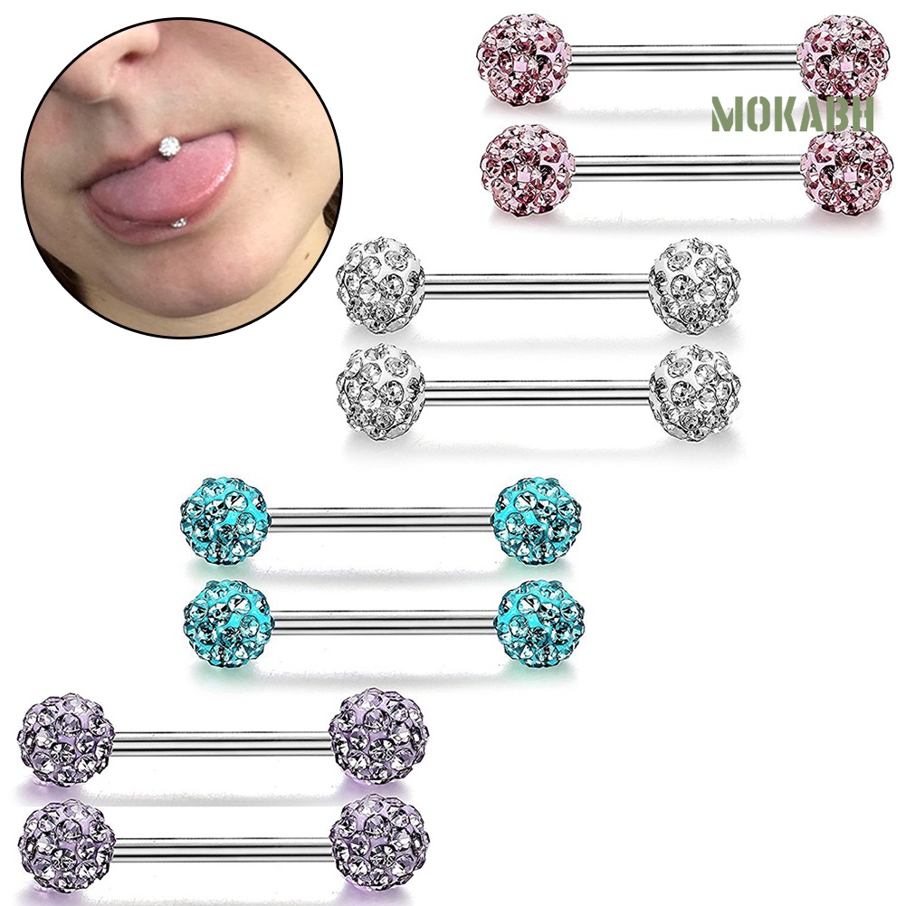 Khuyên Xỏ Mũi / Tai / Rốn Đính Đá Thời Trang Dành Cho Nữ