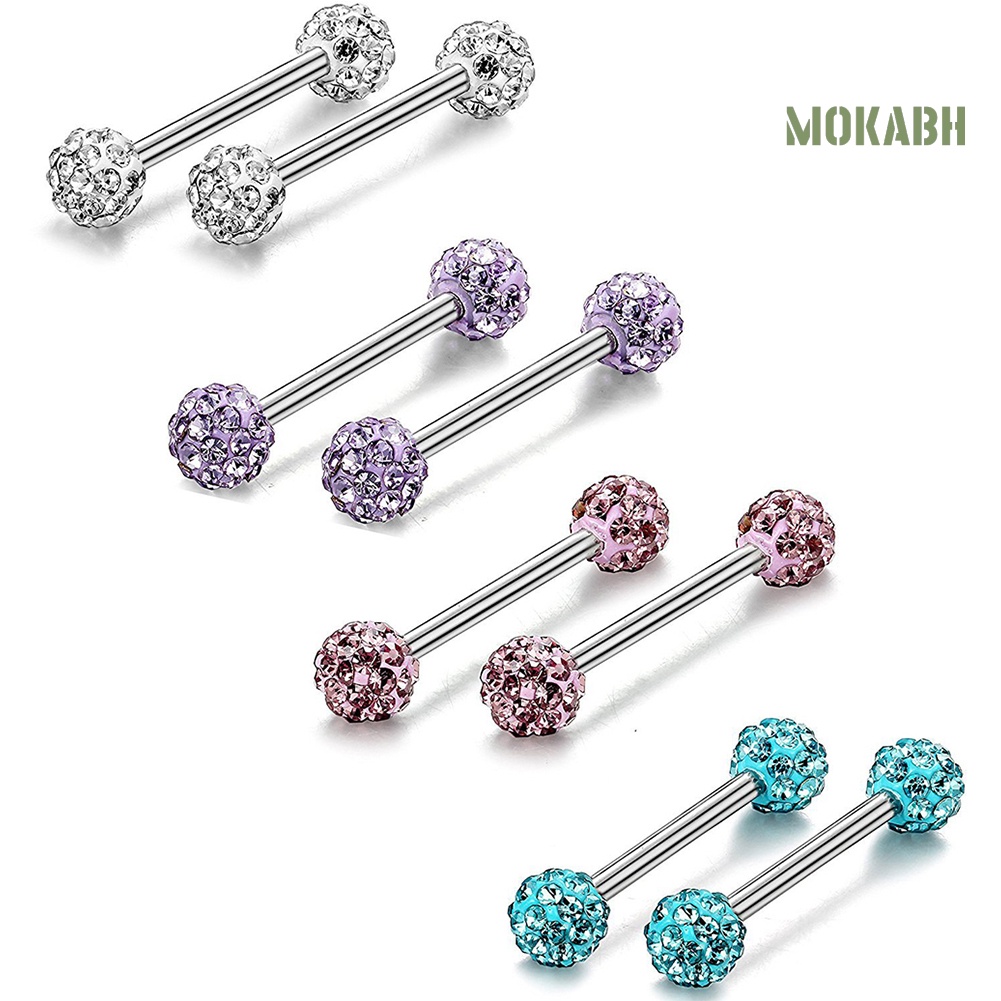 Khuyên Xỏ Mũi / Tai / Rốn Đính Đá Thời Trang Dành Cho Nữ