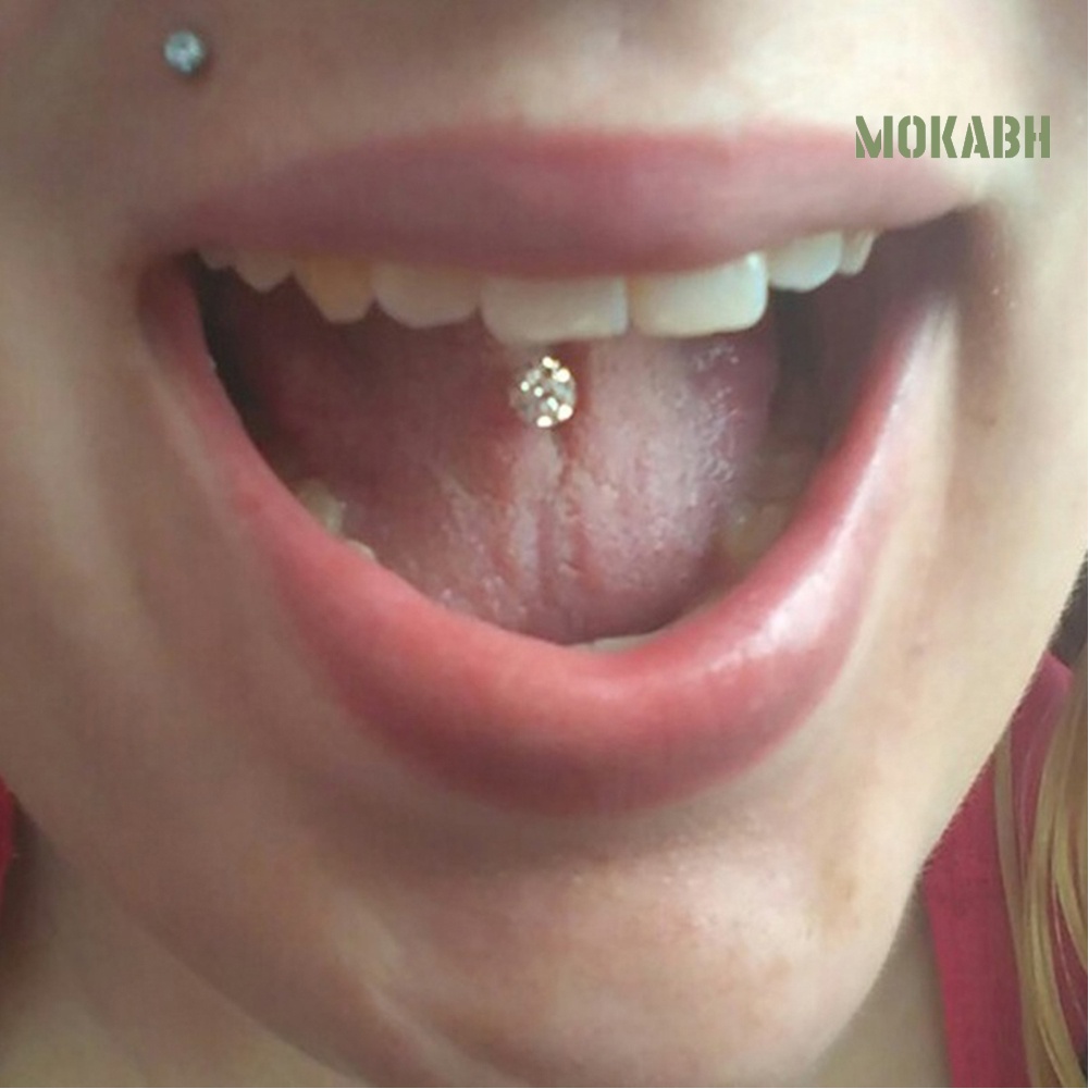 Khuyên Xỏ Mũi / Tai / Rốn Đính Đá Thời Trang Dành Cho Nữ