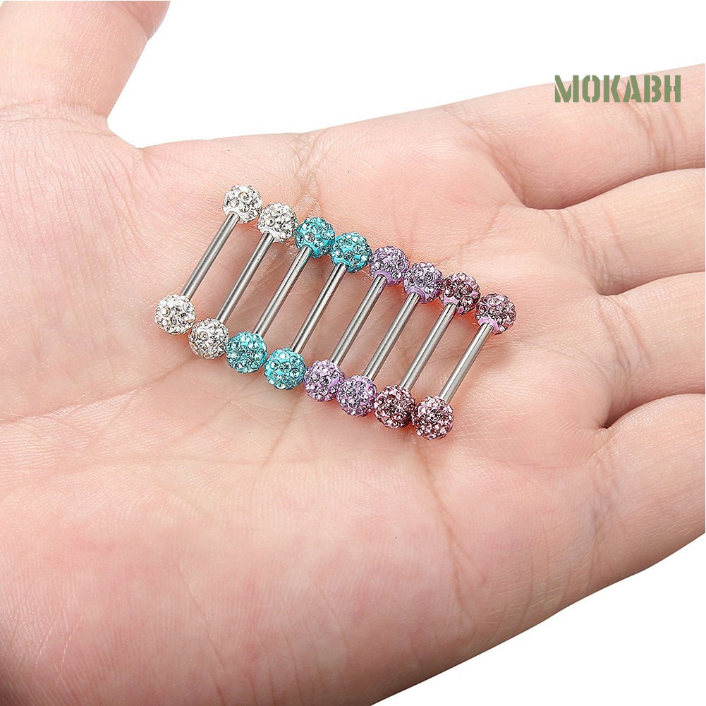 Khuyên Xỏ Mũi / Tai / Rốn Đính Đá Thời Trang Dành Cho Nữ