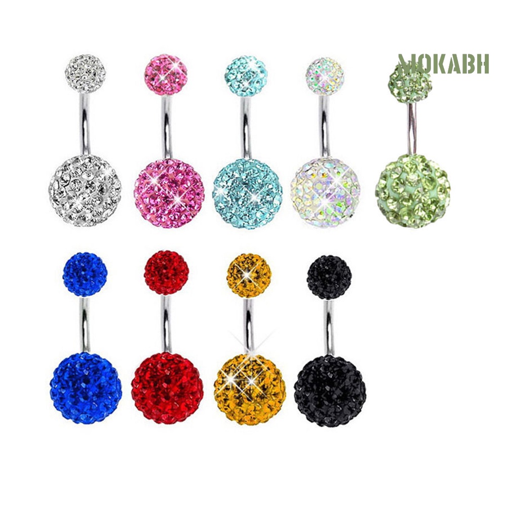 Khuyên Rốn Đính Đá Lấp Lánh Gợi Cảm