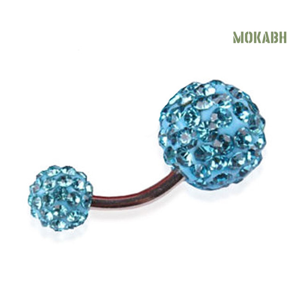 Khuyên Rốn Đính Đá Lấp Lánh Gợi Cảm