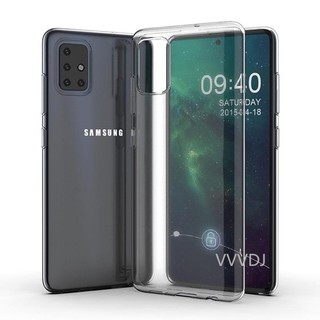Ốp Samsung A71 dẻo trong suốt (Loại A đẹp)