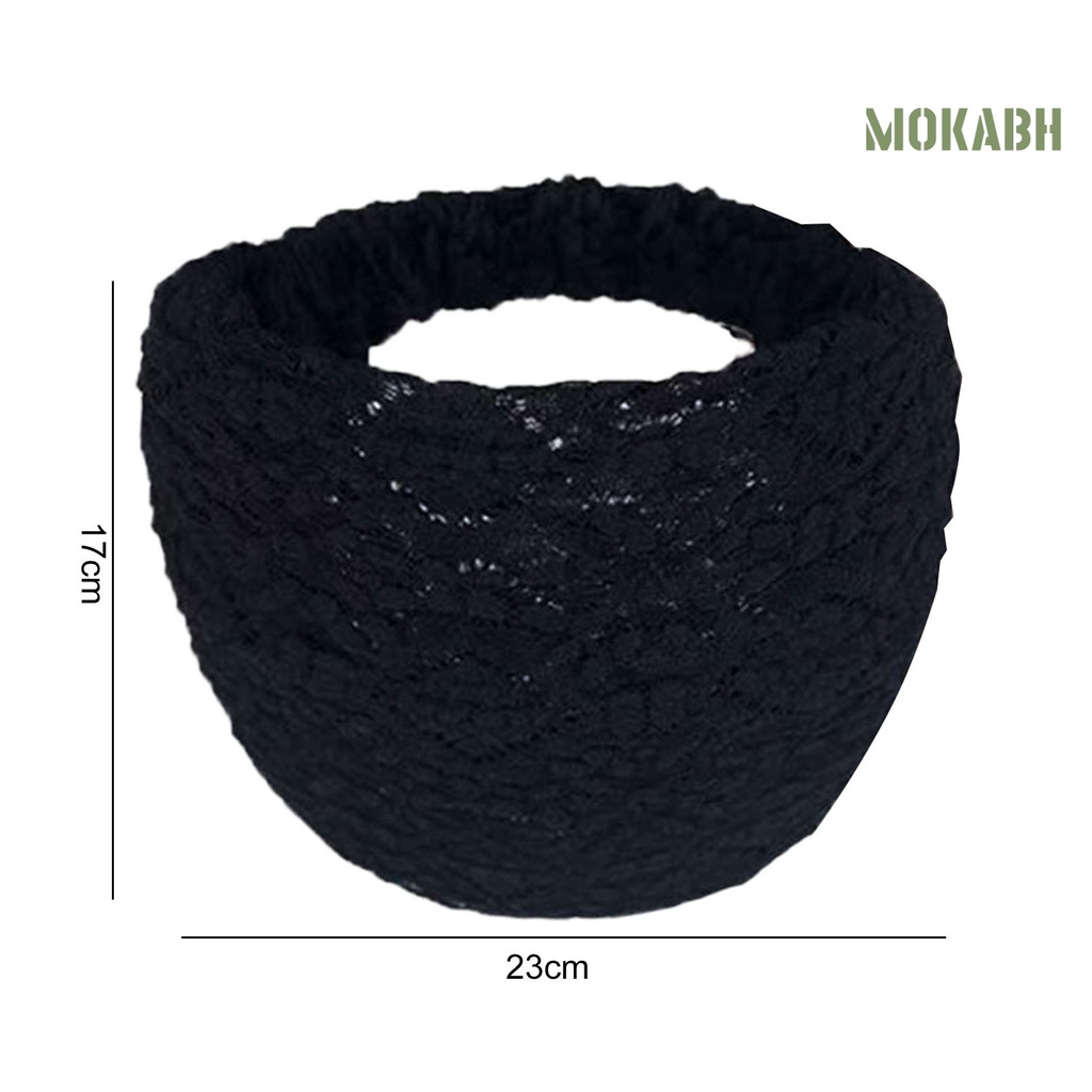 Băng Đô Trang Điểm Màu Trơn Bản Rộng Thời Trang Dành Cho Nữ