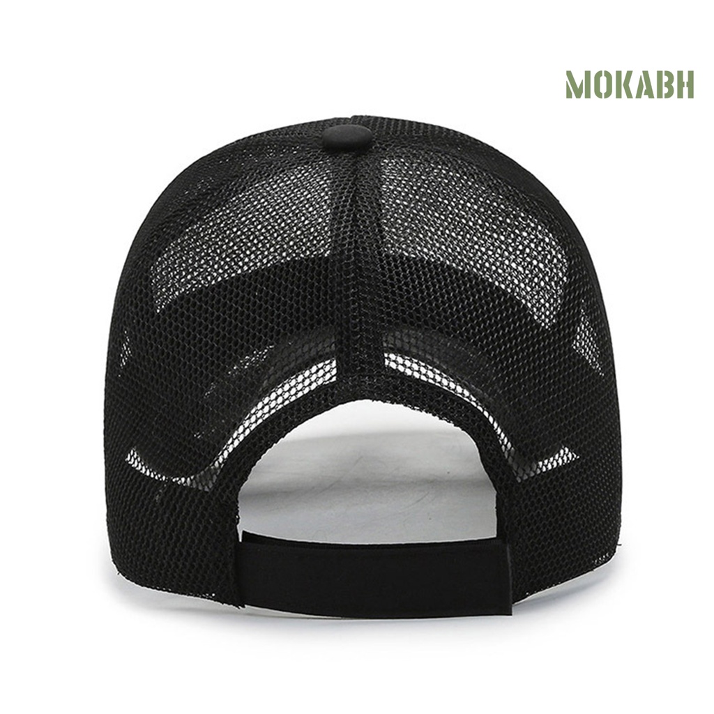 Mũ Lưỡi Trai Màu Trơn Vành Dài Dùng Chạy Bộ Cho Nam