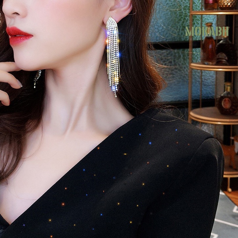 1 Đôi Bông Tai Dáng Dài Trang Nhã