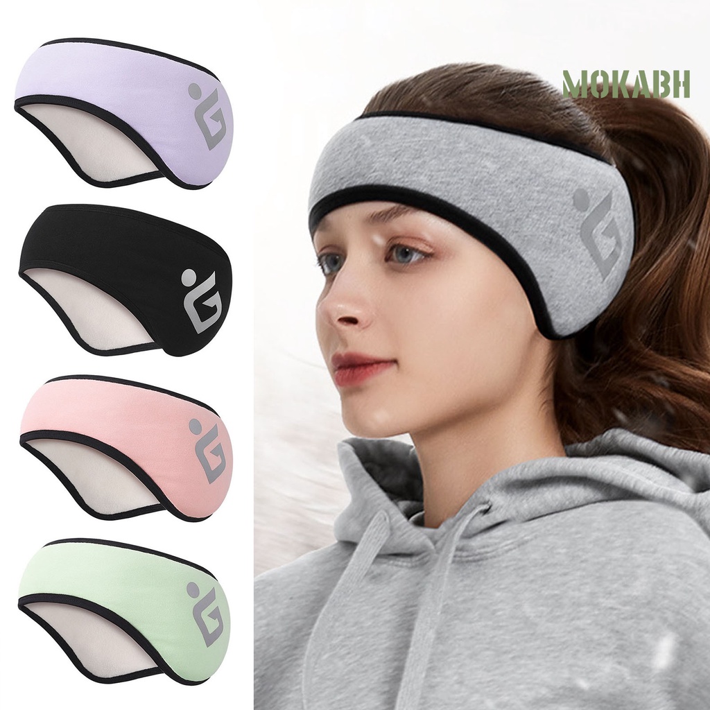 Băng Đô Nhung Giữ Ấm Tai Độ Co Giãn Cao Phù Hợp Cho Mùa Đông