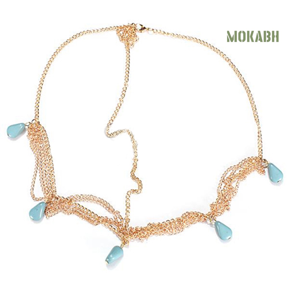 Băng Đô Cài Tóc Hình Vương Miện Phong Cách Bohemian Quyến Rũ Cho Nữ