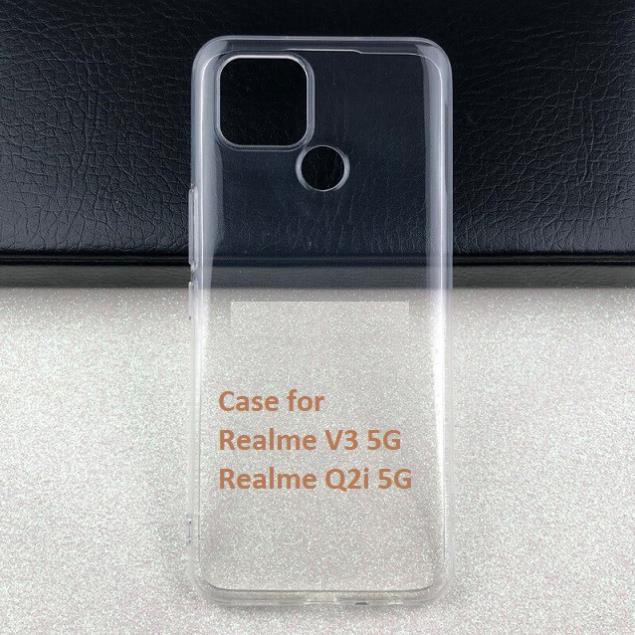 Ốp Realme V3 5G / Realme Q2i 5G dẻo trong suốt