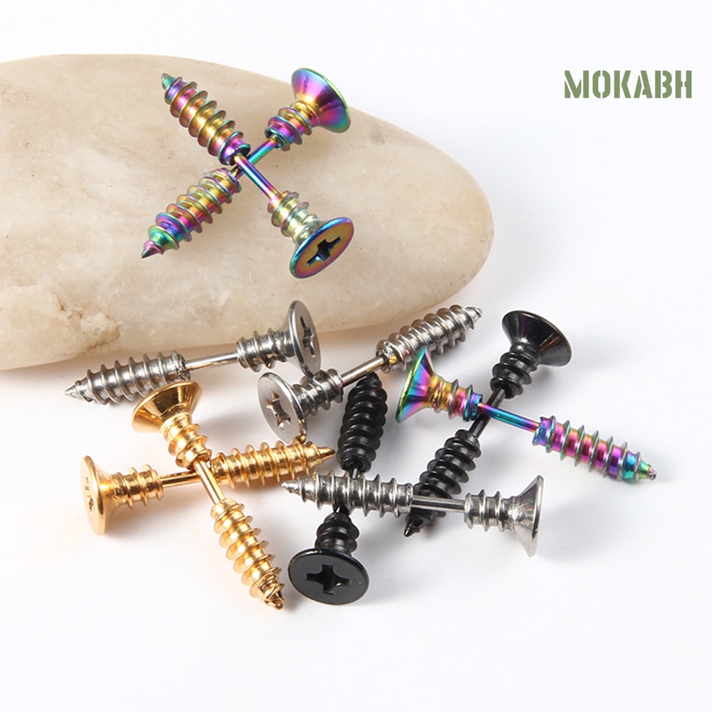 Bông Tai Hình Ốc Vít Hai Mặt Vui Nhộn Thời Trang