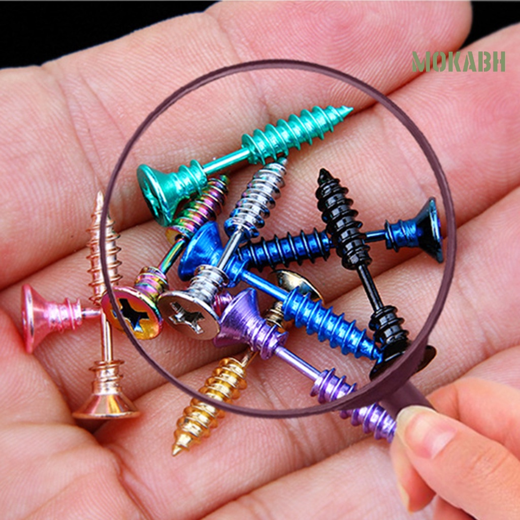 Bông Tai Hình Ốc Vít Hai Mặt Vui Nhộn Thời Trang