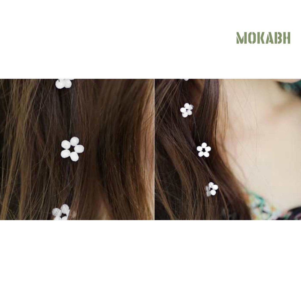 Kẹp Tóc Vô Hình Thiết Kế Hoa Xinh Xắn Cho Nữ