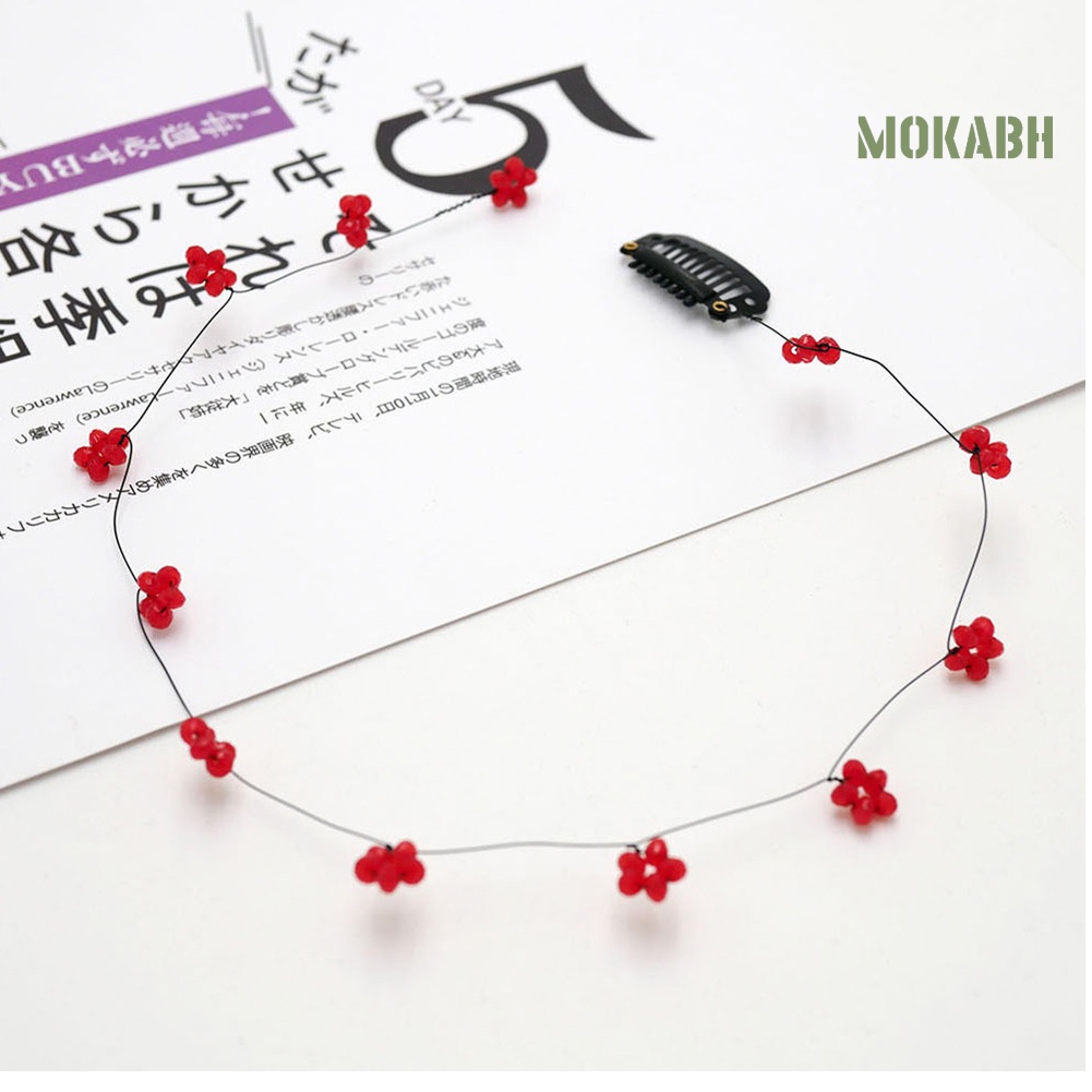 Kẹp Tóc Vô Hình Thiết Kế Hoa Xinh Xắn Cho Nữ