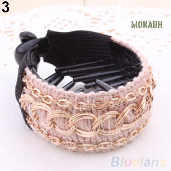 Kẹp Tóc Dây Xích Bằng Vải Thời Trang Cho Nữ