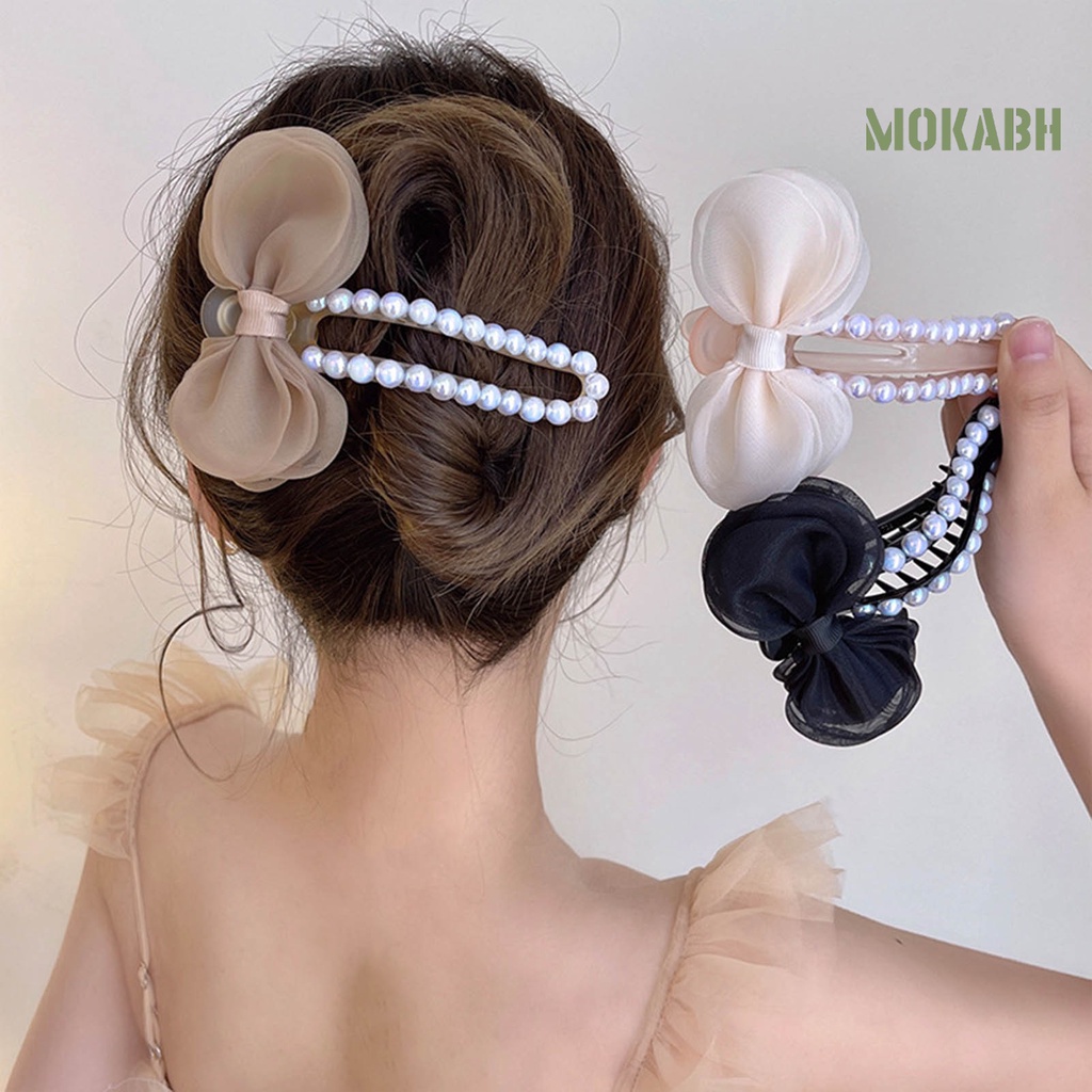 Kẹp Nơ Tạo Kiểu Tóc Chắc Chắn Dành Cho Nữ