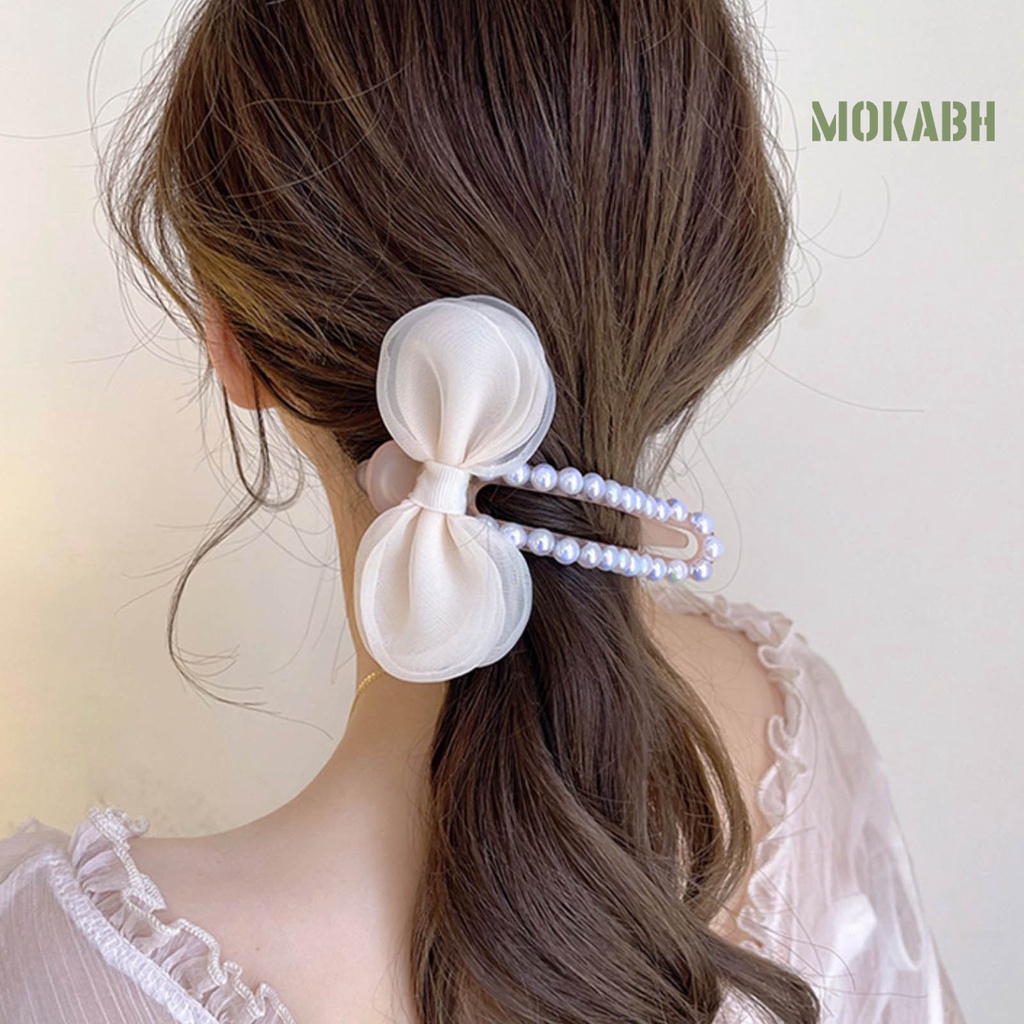 Kẹp Nơ Tạo Kiểu Tóc Chắc Chắn Dành Cho Nữ