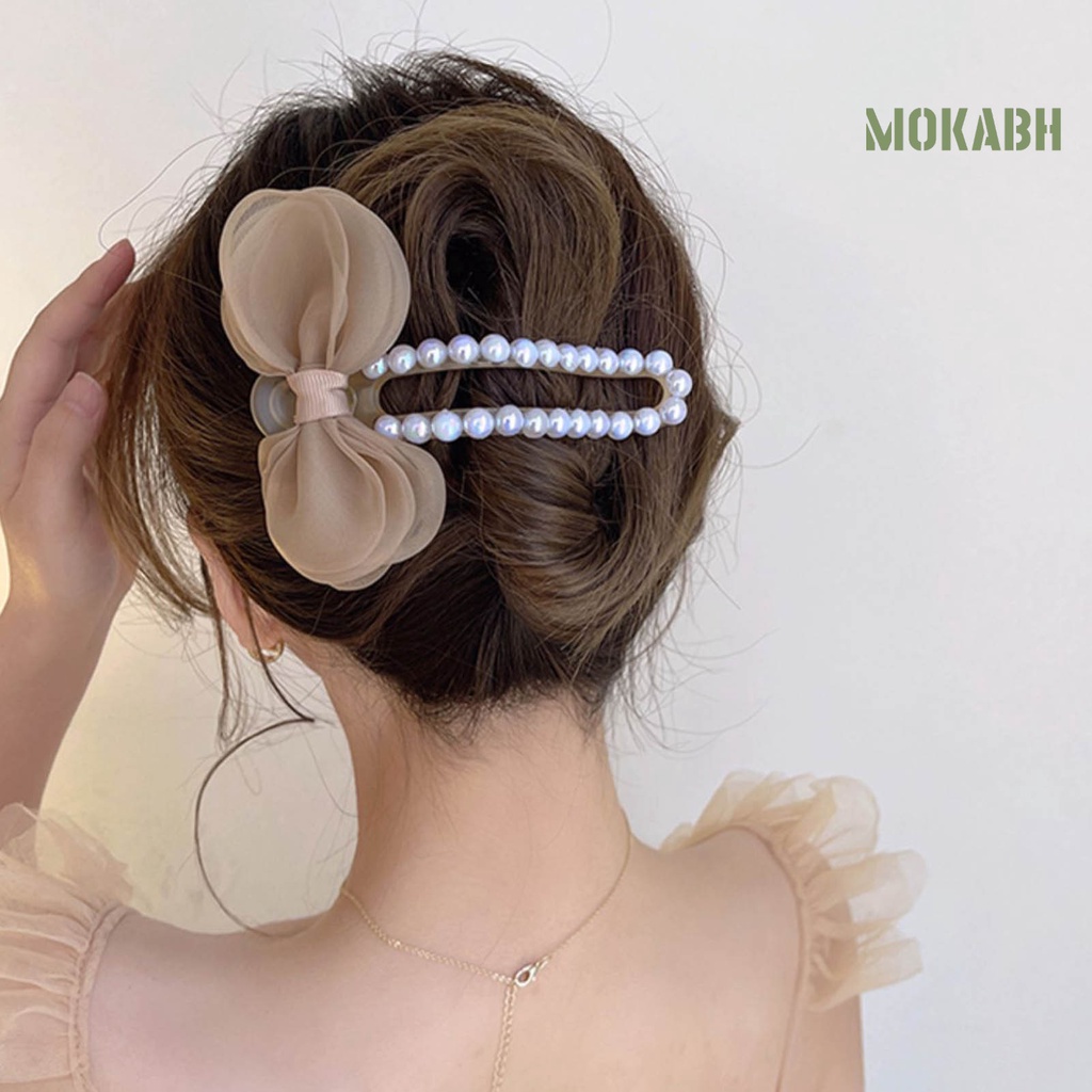 Kẹp Nơ Tạo Kiểu Tóc Chắc Chắn Dành Cho Nữ