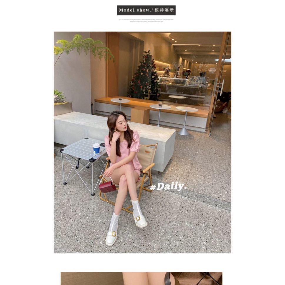 Giày Bốt Phối Lưới Thoáng Khí Phong Cách Mới 2022 Thời Trang Mùa Hè Cho Nữ