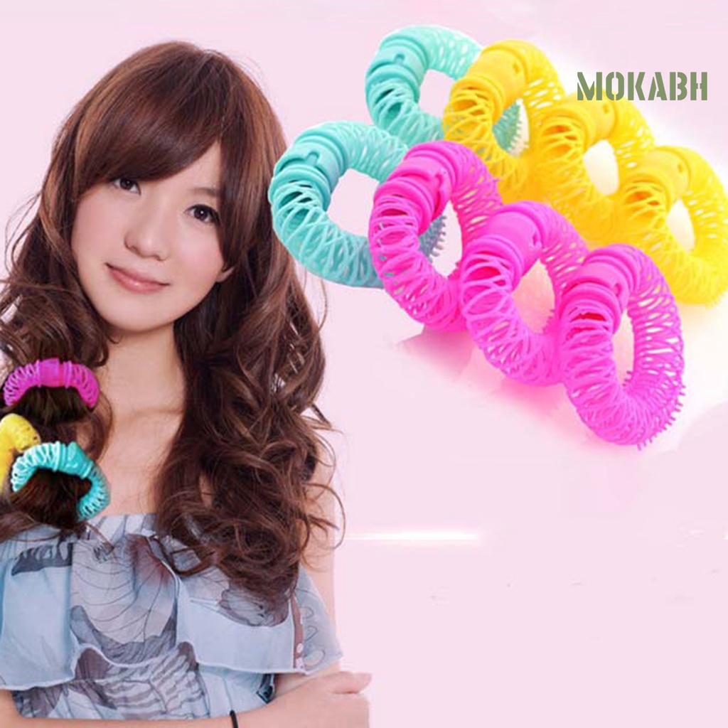 Bộ 8 Dụng Cụ Uốn Tóc Tại Nhà Gọn Nhẹ Tái Sử Dụng Tiện Lợi