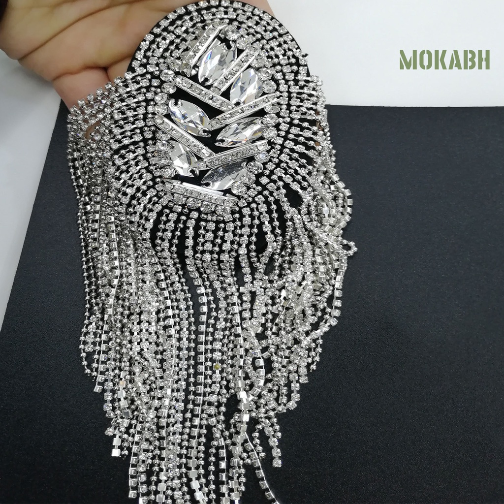 [mokabh] Trâm Cài Vai Tua Rua Trọng Lượng Nhẹ Lấp Lánh Làm Quà Sinh Nhật