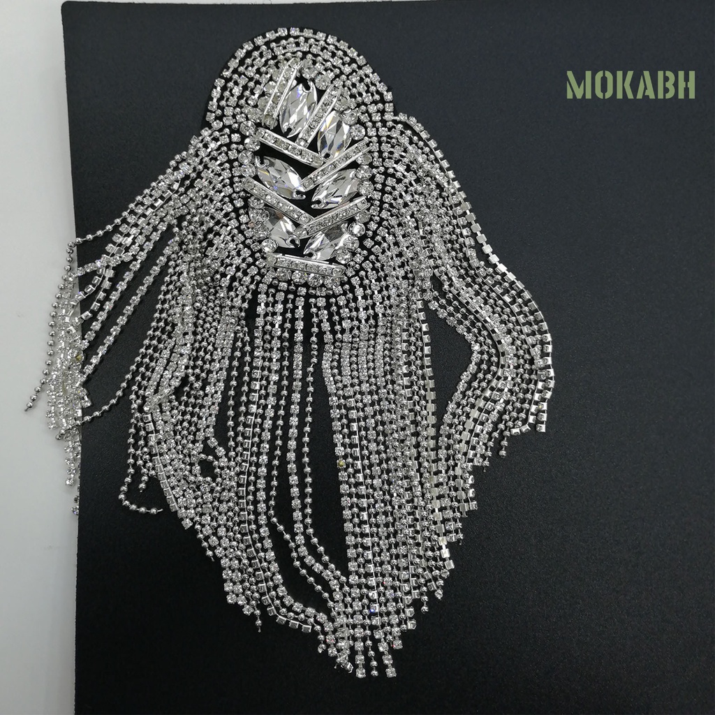 [mokabh] Trâm Cài Vai Tua Rua Trọng Lượng Nhẹ Lấp Lánh Làm Quà Sinh Nhật