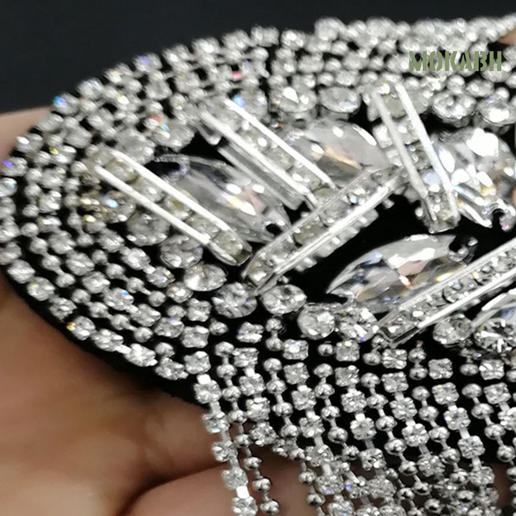 [mokabh] Trâm Cài Vai Tua Rua Trọng Lượng Nhẹ Lấp Lánh Làm Quà Sinh Nhật