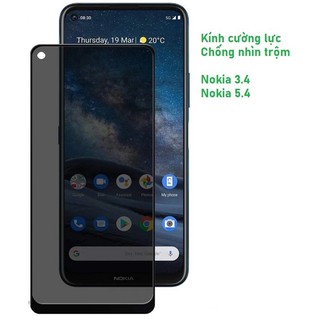 Cường lực chống nhìn trộm nokia 2.3 2.4 3.2 3.4 5.3 5.4 7.2