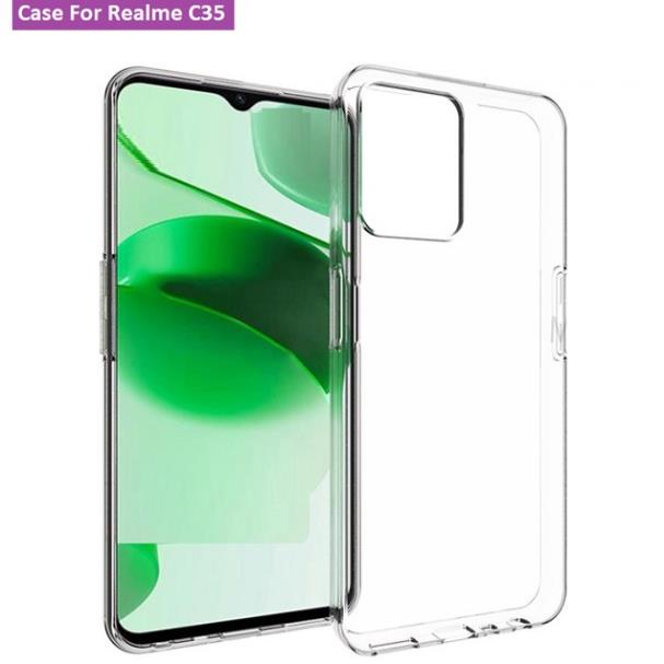 Ốp Realme C35 dẻo trong suốt (Loại A đẹp)