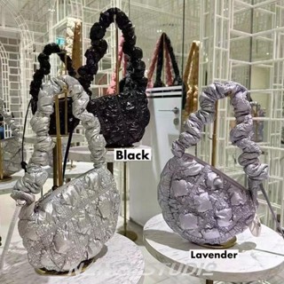 Túi Xách Đeo Vai Mini Hình Đám Mây Màu Bạc Phong Cách Hàn Quốc Mới Cho Nữ