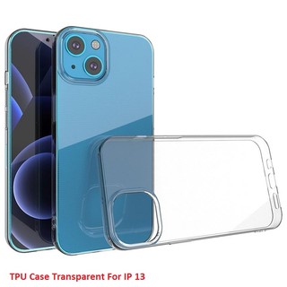 Ốp cho iPhone 13 / iPhone 13 Pro dẻo trong suốt (Loại A đẹp)