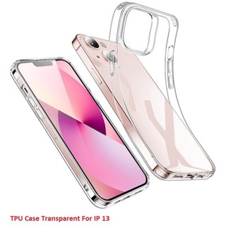 Ốp cho iPhone 13 / iPhone 13 Pro dẻo trong suốt (Loại A đẹp)