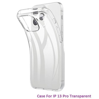 Ốp cho iPhone 13 / iPhone 13 Pro dẻo trong suốt (Loại A đẹp)