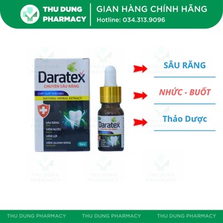 Xịt chống sâu răng cho bé, xịt chống sâu răng daratex, giảm đau răng, sâu răng, hôi miệng, mùi thơm thảo dược