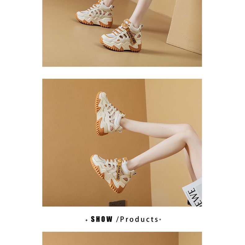 Giày Sandal Đế Dày Bằng Da Thuộc Thời Trang Mùa Hè 2023 Dành Cho Nữ