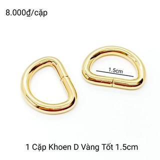 💜 1 cặp khoen d 1.5cm 💜